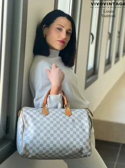 Bauletti|Borse A Mano>Louis Vuitton Speedy 35 35 personalizzato C.B.