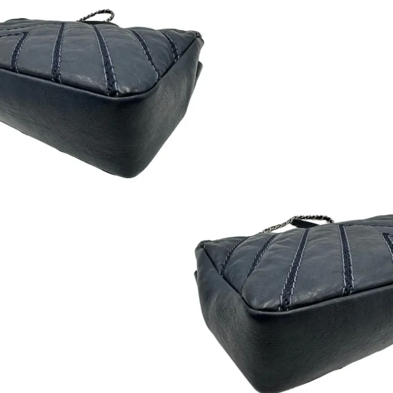 Borse A Tracolla|Borse A Spalla>Chanel Stitched Chevron Calfskin Chain Flap