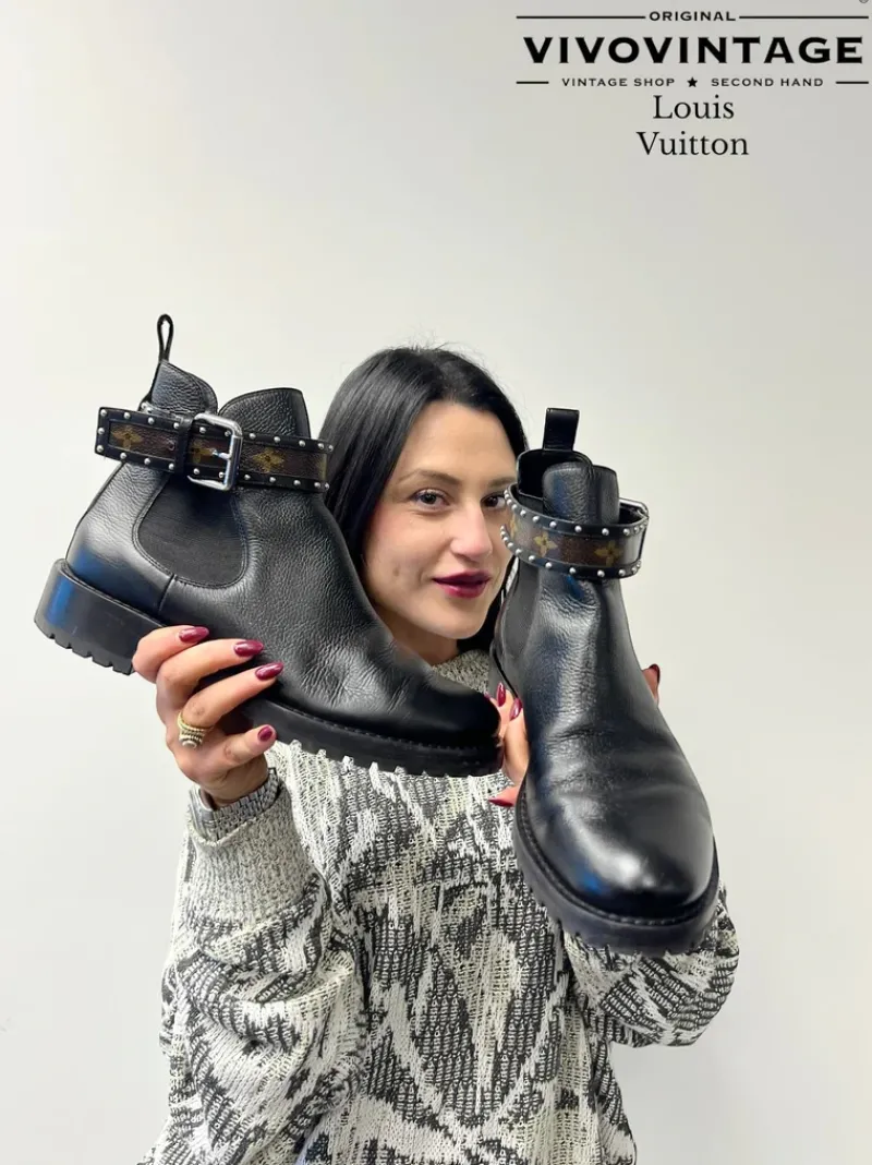 Scarpe>Louis Vuitton Stivaletti Discovery Biker n.41