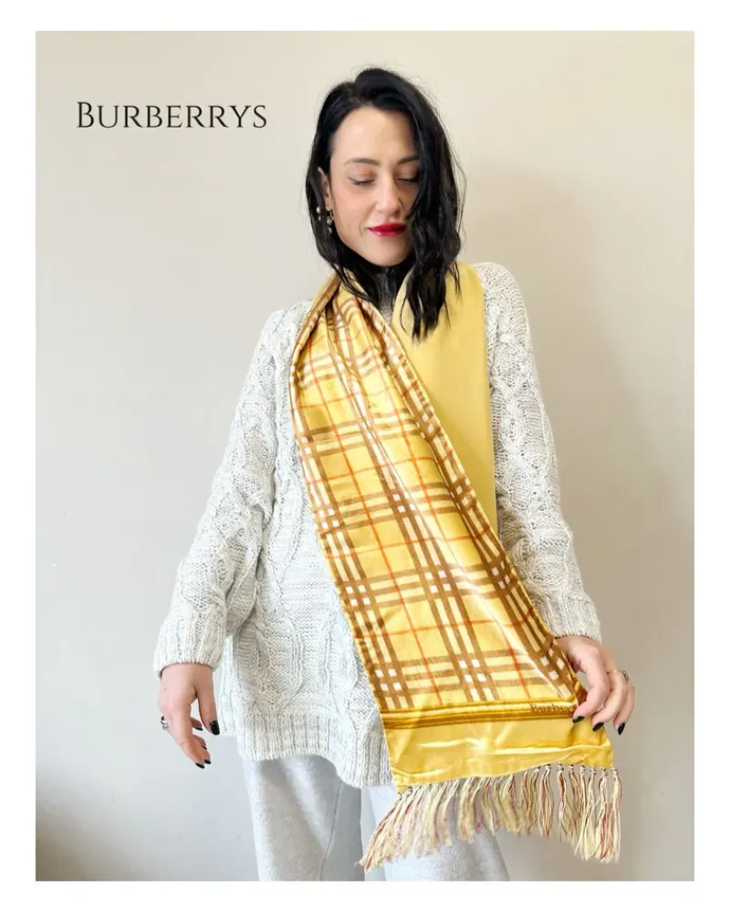 Foulard, Sciarpe E Bandeau>Burberry Stola ciniglia
