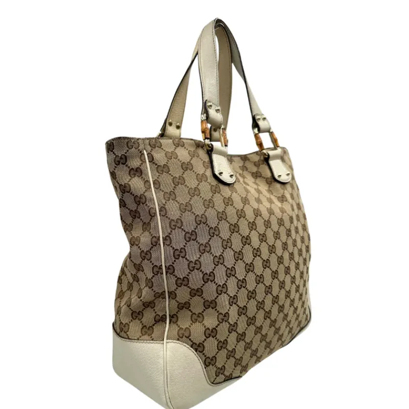 Borse A Spalla>Gucci Tote GG Bamboo
