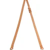 Tracolla Per Borsa|Borse A Tracolla>Made in Italy Tracolla amovibile in vacchetta naturale con hardware oro