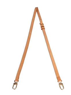 Tracolla Per Borsa|Borse A Tracolla>Made in Italy Tracolla amovibile in vacchetta naturale con hardware oro