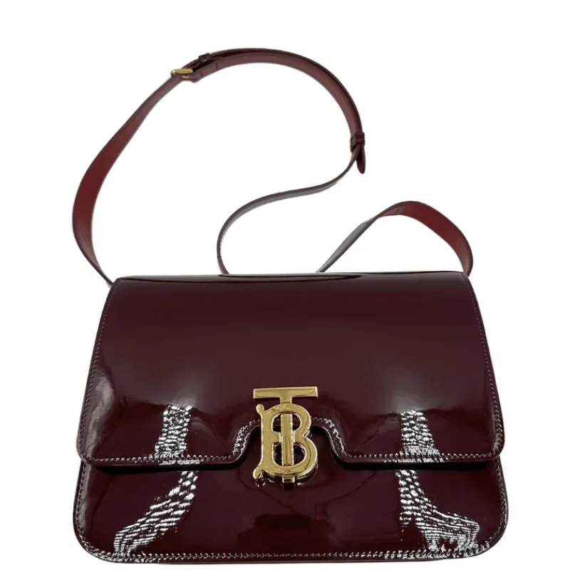 Borse A Tracolla|Borse A Spalla>Burberry Tracolla vernis TB