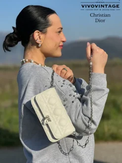 Borse A Tracolla>Dior Tracolla Caro Cannage