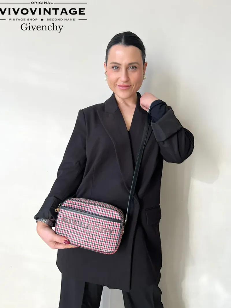 Borse A Tracolla>Givenchy Tracolla Bond Houndstooth