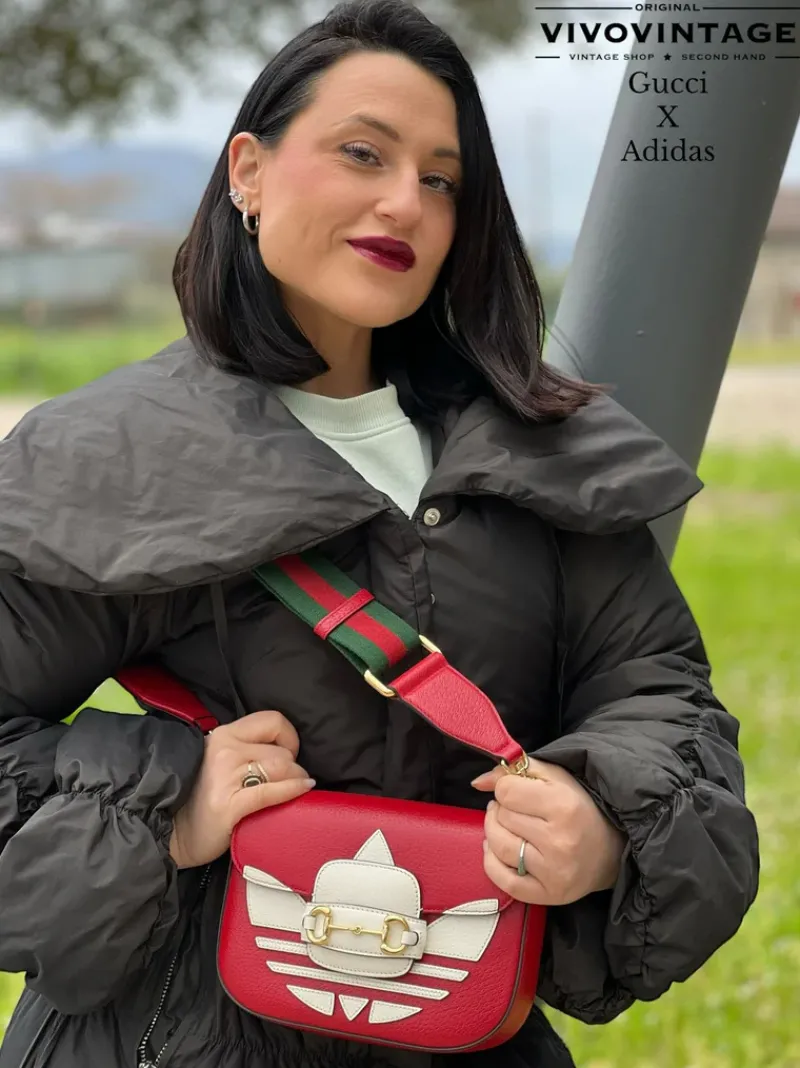 Borse A Tracolla>Gucci Tracolla Horsebit x Adidas