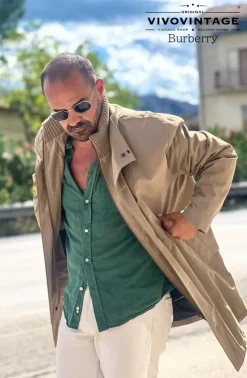 Abbigliamento>Burberry Trench da uomo Tg 54