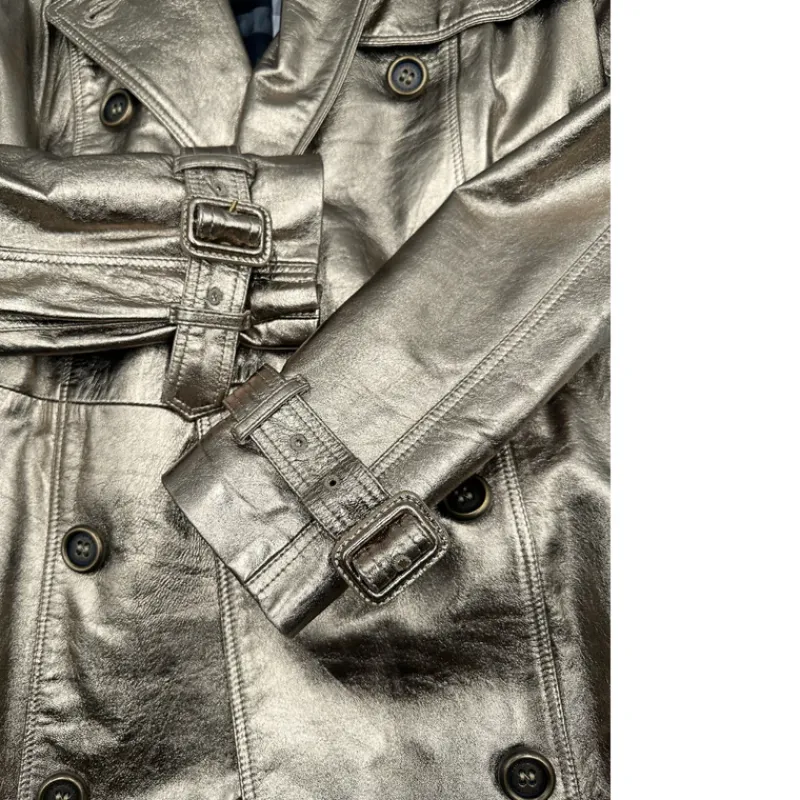 Abbigliamento>Burberry Trench oro tg 40