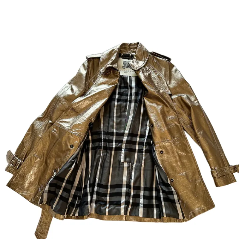 Abbigliamento>Burberry Trench oro tg 40