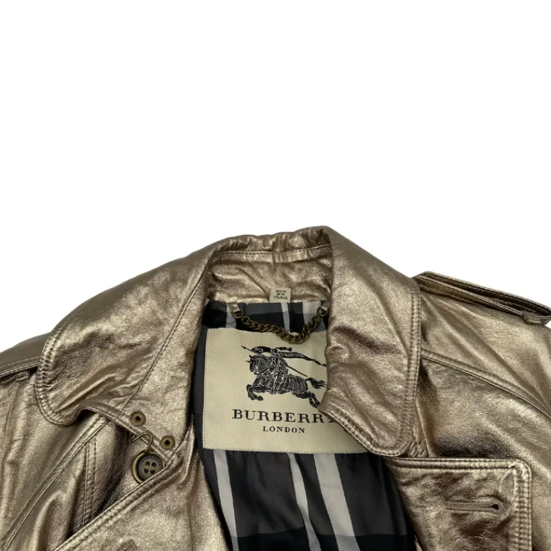 Abbigliamento>Burberry Trench oro tg 40