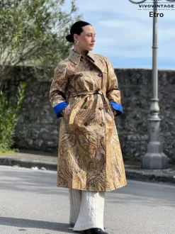 Abbigliamento>Etro Trench Taglia 42
