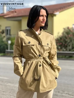 Abbigliamento>Max Mara Trench Design For Easy Living Tg 40