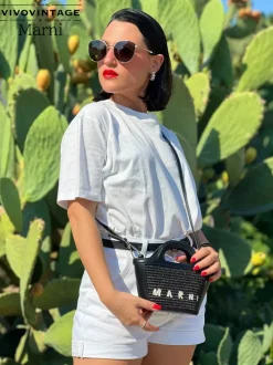 Secchielli|Pochette E Mini Bags>Marni Tropicalia Bag micro