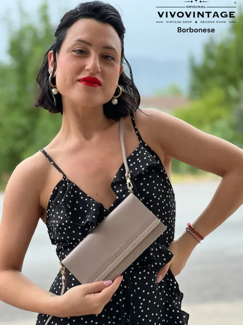 Portafogli>Borbonese Wallet con tracolla