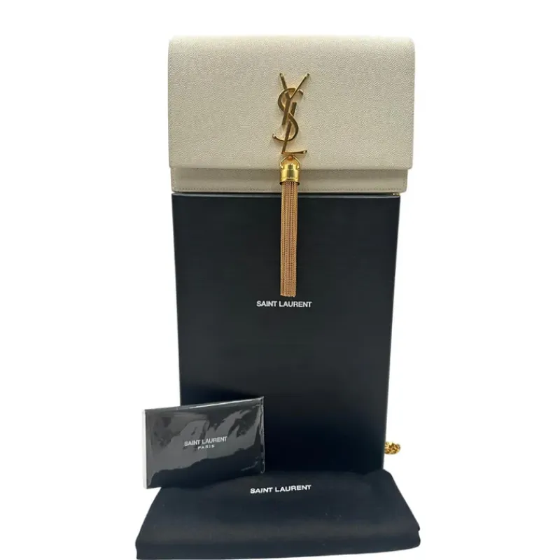 Portafogli|Borse A Tracolla>Yves Saint Laurent Wallet Kate On Chain YSL