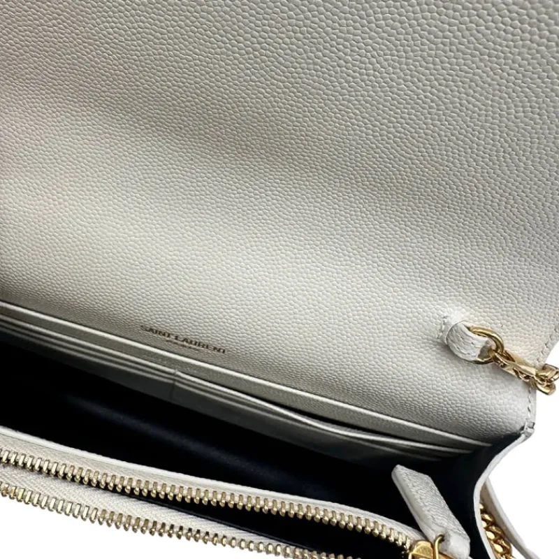 Portafogli|Borse A Tracolla>Yves Saint Laurent Wallet Kate On Chain YSL