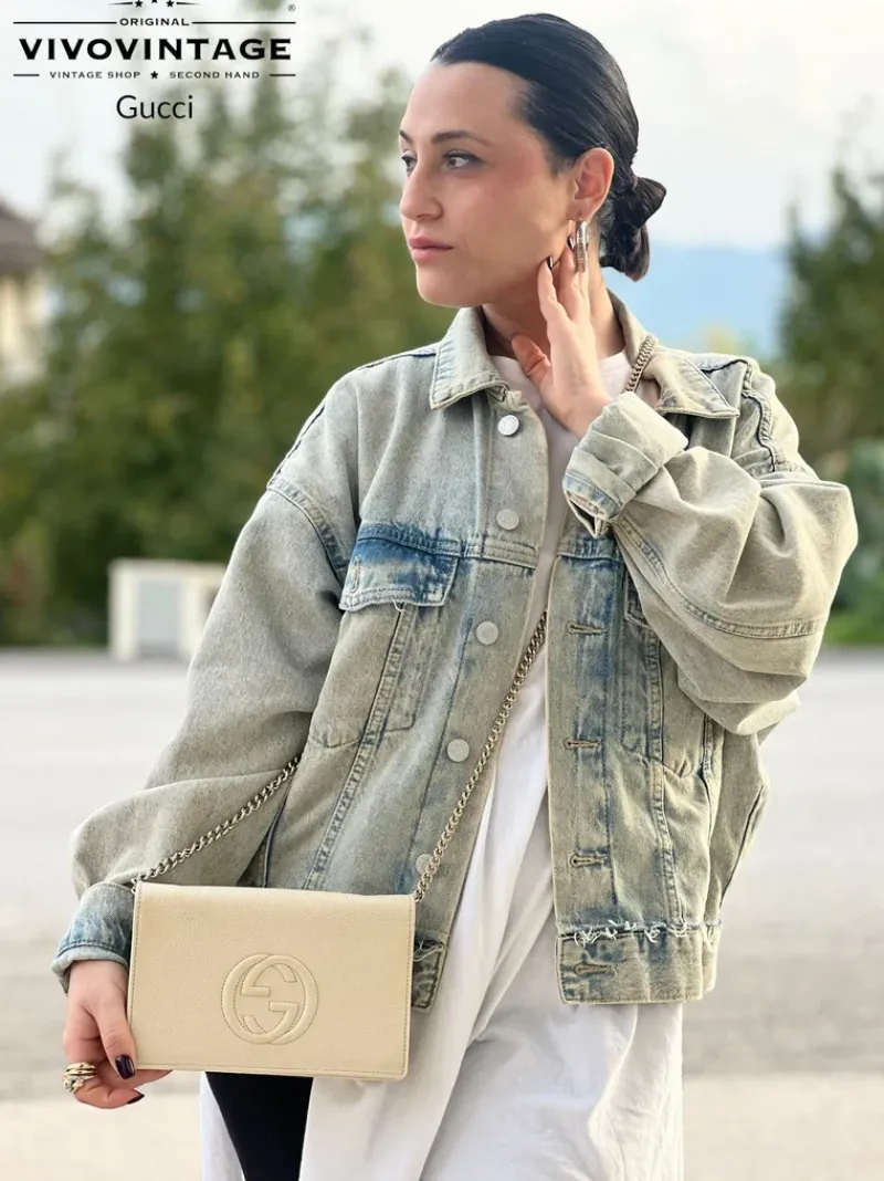Portafogli|Pochette E Mini Bags>Gucci Wallet on chain