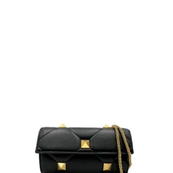 Portafogli|Borse A Tracolla>Valentino Garavani Wallet on chain Roman Stud VG