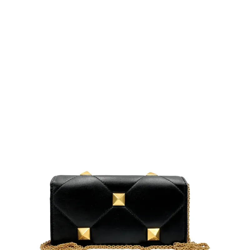 Portafogli|Borse A Tracolla>Valentino Garavani Wallet on chain Roman Stud VG