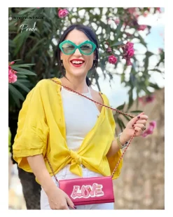 Borse A Tracolla|Pochette E Mini Bags>Prada Wallet Love saffiano