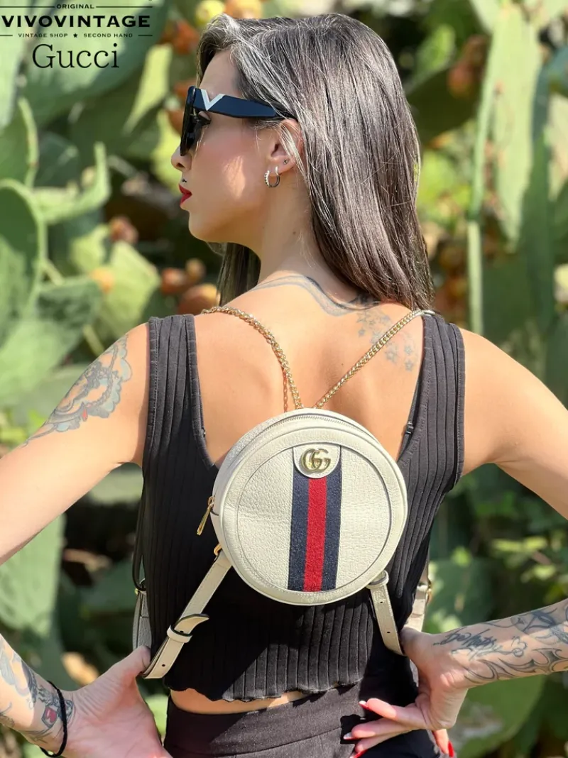 Zaini E Marsupi|Borse A Tracolla>Gucci Zaino Ophidia